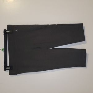 Dark Grey Yoga Capri Pants